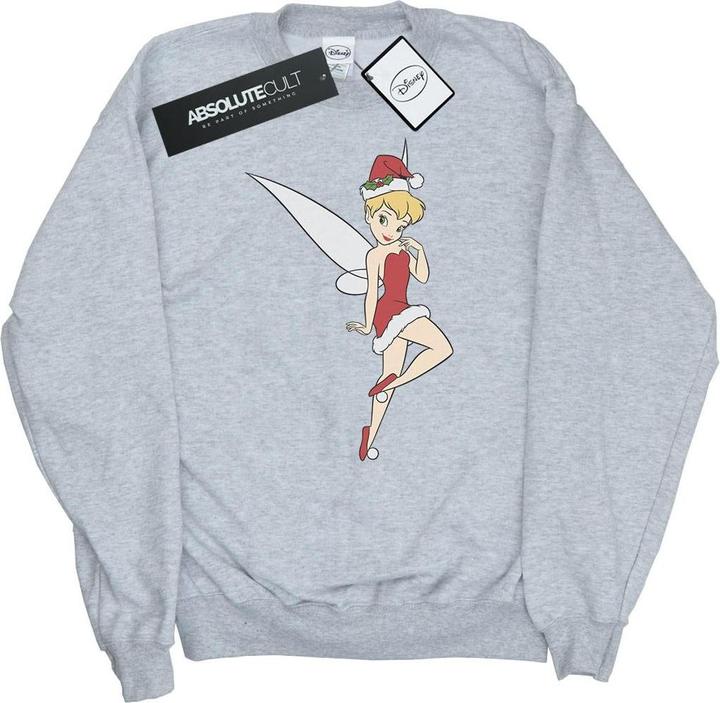 Actual product image Disney Mens Tinker Bell Christmas Sweatshirt (4XL)