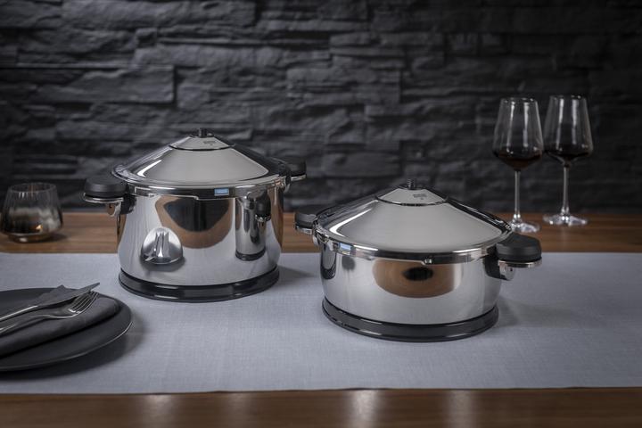 Image du produit Kuhn Rikon DUROTHERM® Pro set 2 l/18cm & 3 l/22cm (18 cm, Casserole, Acier inoxydable)