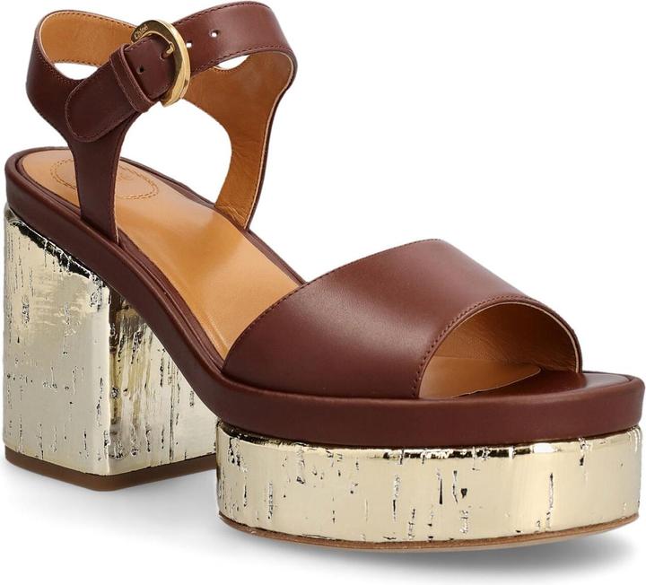 Immagine prodotto Chloé Chlou00e9 Odina Leather Sandals (35)