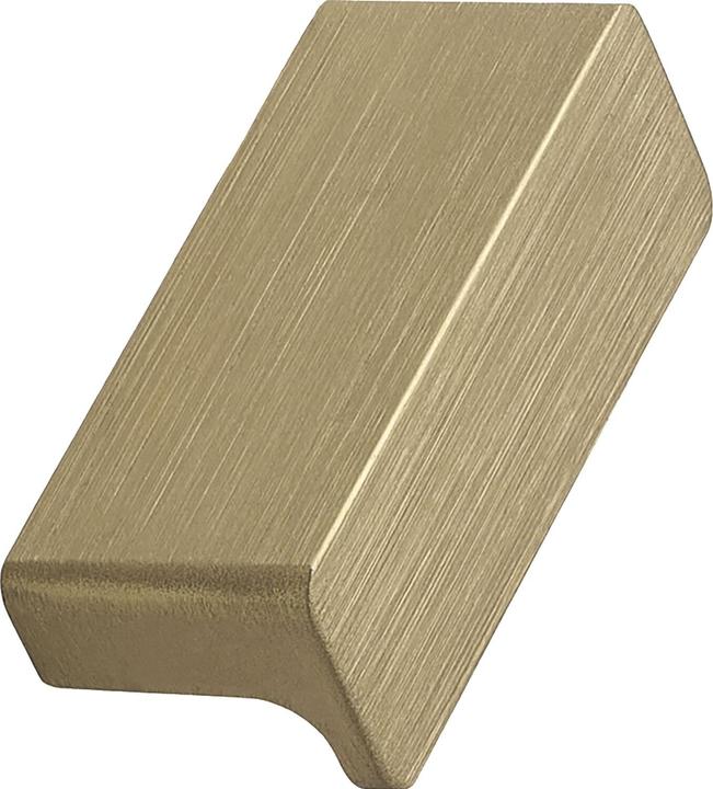 Furnipart Griffleiste Elan Länge 50 mm, Aluminium, Messing gebürstet