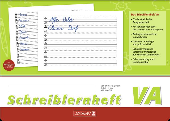 Produktbild Schreiblernheft A4 Lineatur VA 80 g/qm 16 Blatt (A4)