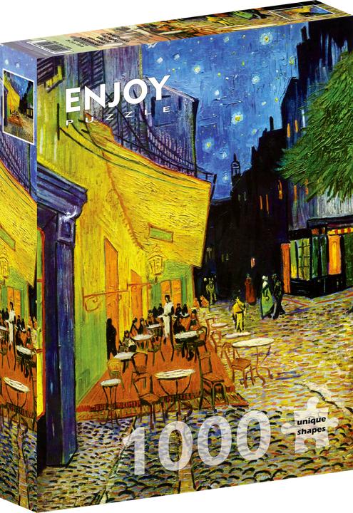 Actual product image Enjoy Puzzle ENJOY-1101 - Vincent Van Gogh: Cafe Terrace at Night, Puzzle, 1000 Pieces (1000 pieces)
