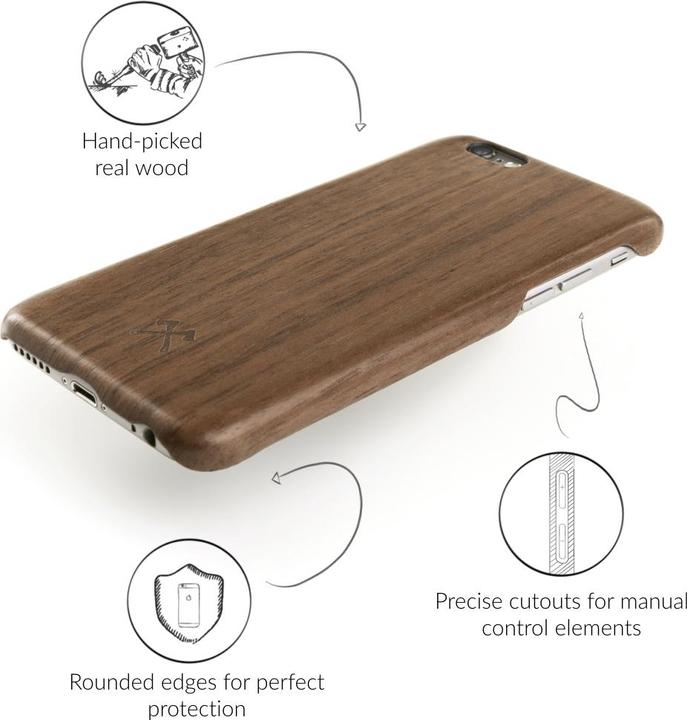 Produktbild Woodcessories EcoCase Slim (Apple iPhone XS Max)