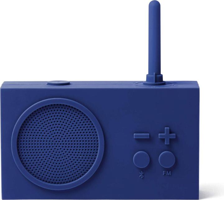 Produktbild Lexon Tykho Speaker Bleu Fonce (20 h, Stromversorgung über USB)