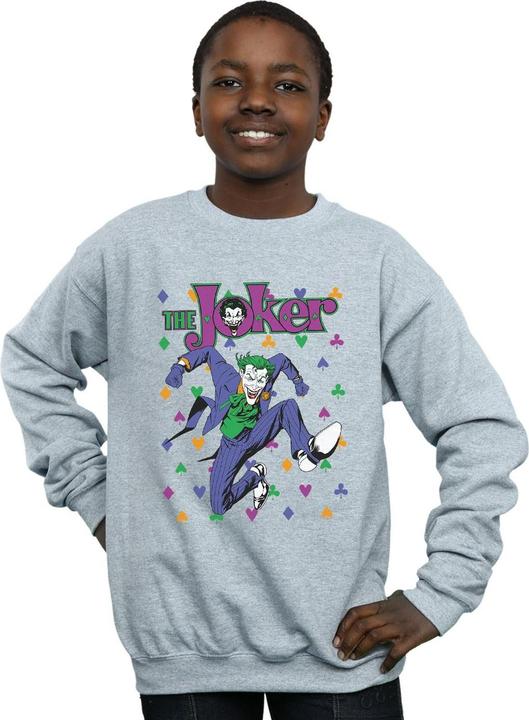 Actual product image Boys Batman Joker Cards Jump Sweatshirt (152, 158)