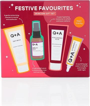 Actual product image Q+A Festive Favourites Skincare Gift Set (Facial care set)