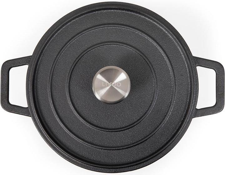 Productafbeelding Livoo Ronde braadpan (24 cm, Braadpan + kasserol, Gietijzer)