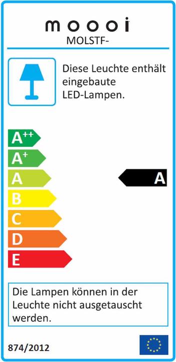 Energy Label Moooi Statistocrat Floor Led Floor Lamp (1200 lm)
