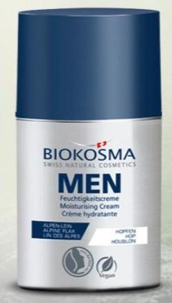 Produktbild Biokosma Men Feuchtigkeitscr Disp 50ml (50 ml, Tagescreme)
