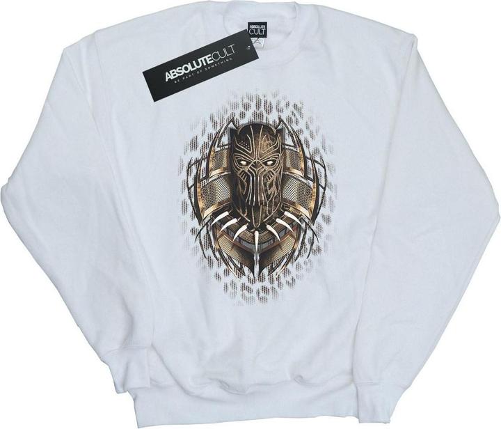 Black Panther Gold Killmonger Baumwoll Sweatshirt