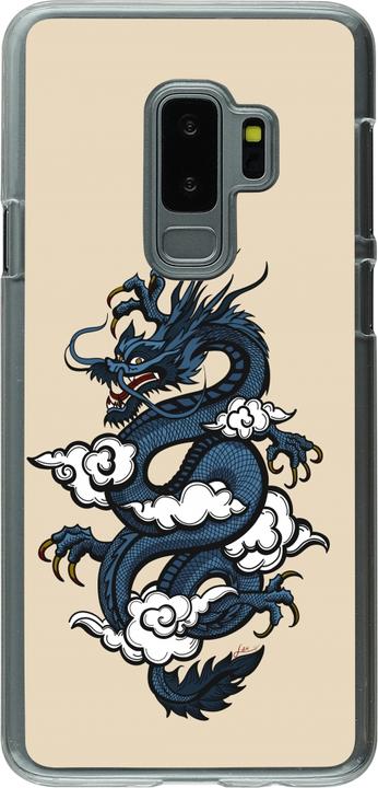 Actual product image PhoneLook Cover transparent Blue Dragon Tattoo (Samsung Galaxy S9+)