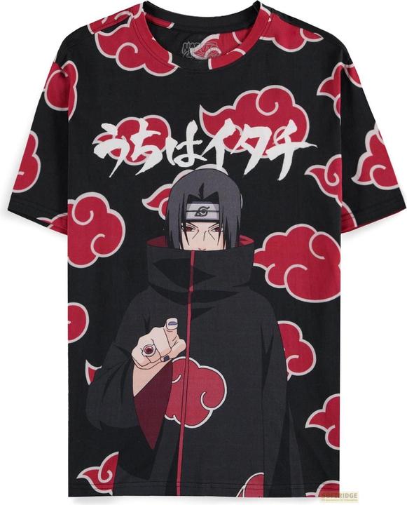 Difuzed NARUTO SHIPPUDEN - Nuage Itachi - T-shirt Homme (XL) (XL)