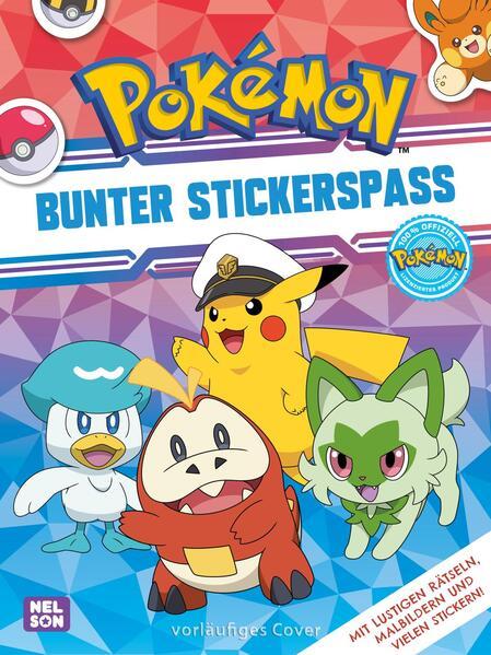 Productafbeelding Pokémon Activity-Buch: Bunter Stickerspass