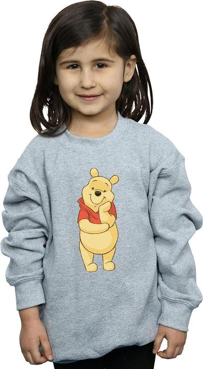 Actual product image Disney Girls Winnie The Pooh Cute Sweatshirt (140, 146)