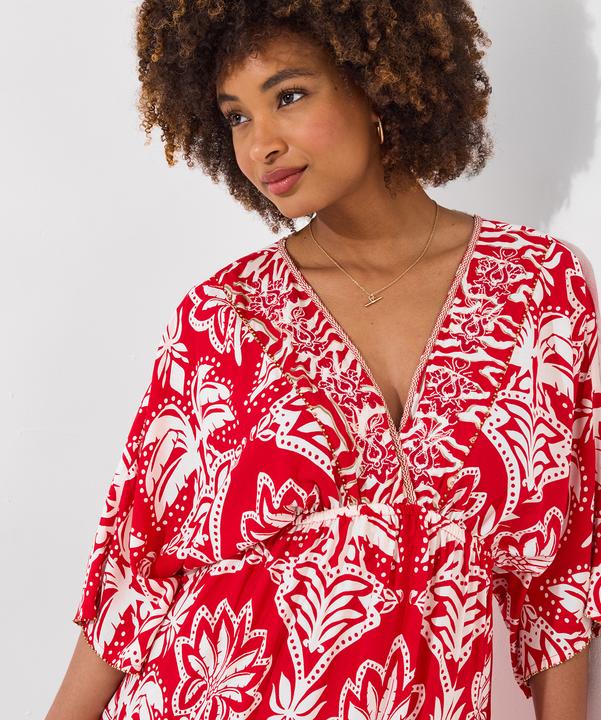 Immagine prodotto Joe Browns Batwing Sleeve Wrap Front Tassel Tunic Dress (42)