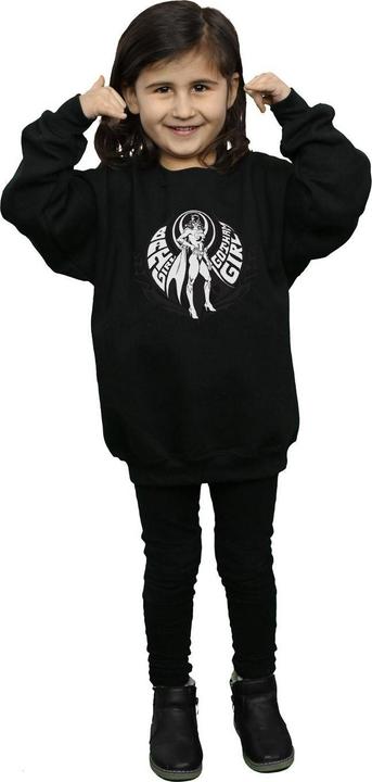 Actual product image Girls Batgirl Gotham Girl Sweatshirt (140, 146)