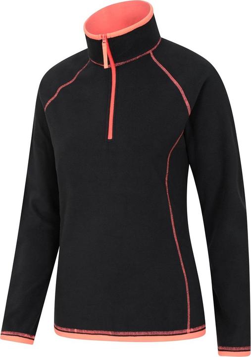 Actual product image Mountain Warehouse Womens/Ladies Montana Half Zip Fleece Top (38 D)