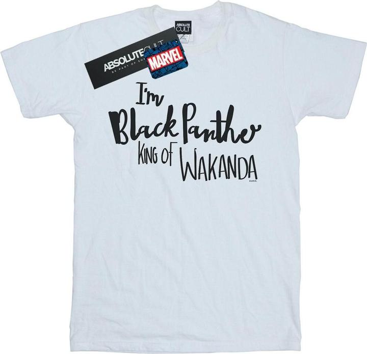 Produktbild I Am Black Panther TShirt (XL)