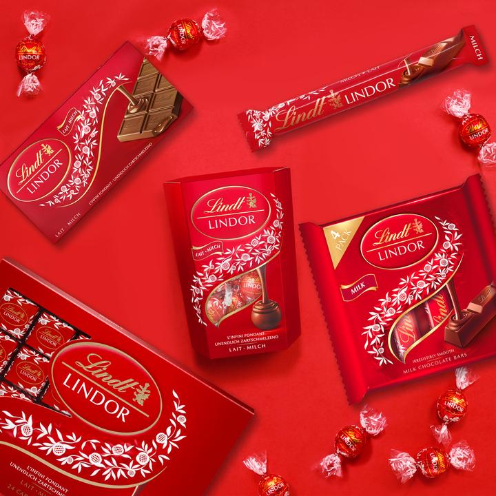 Produktbild Lindt Lindor Latte Barretta 4x25g (100 g)