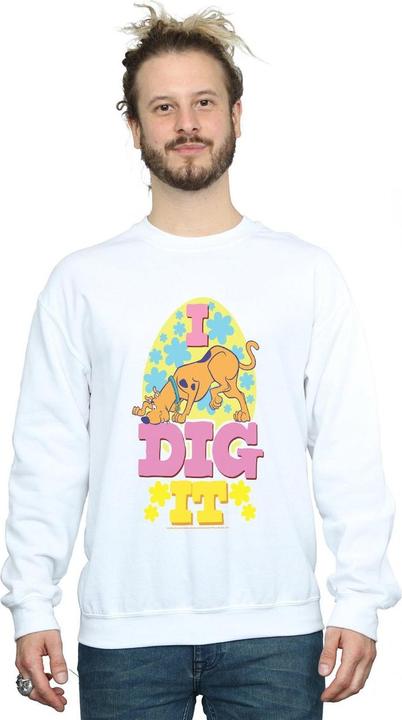 Immagine prodotto Scooby Doo Easter I Dig It Felpa Uomo (L)