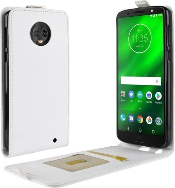 Image du produit MU Classic Crazy Horse étui en cuir Flipcase Series (Motorola Moto G6 Plus)