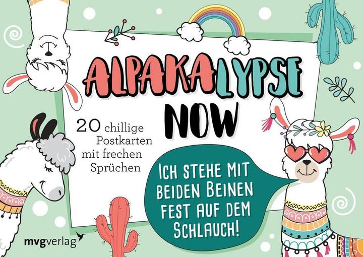 Produktbild Alpakalypse now - 20 chillige Postkarte (20 Stk.)