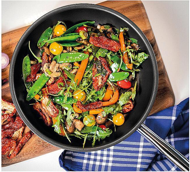 Actual product image Spring Vulcano Classic (24 cm, Frying pan, Aluminium, Stainless steel)