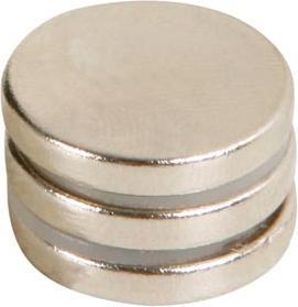 Produktbild Velleman Magnet Ø18 X 3mm 3 Pcs (3 x)