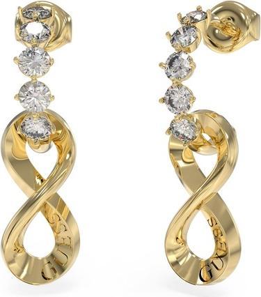 Guess Fashion gold-plated earrings Endless Dream JUBE03271JWYGT/U