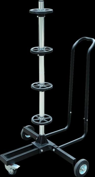 Actual product image Unitec Rim and tyre tree with rollers