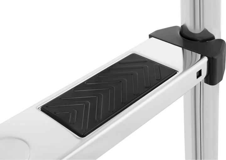 Actual product image Uniprodo Pool ladder - 4 Steps - Narrow stile bow