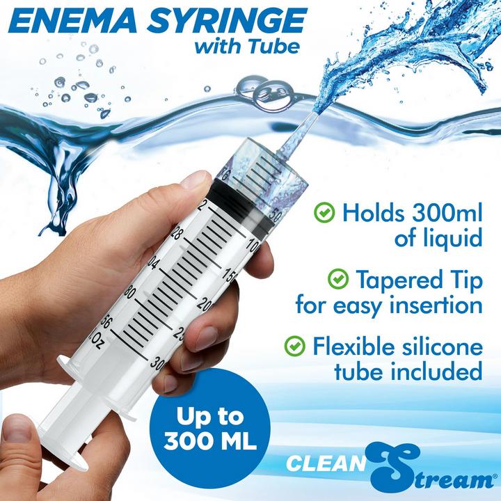 Produktbild CleanStream Spritze mit Schlauch