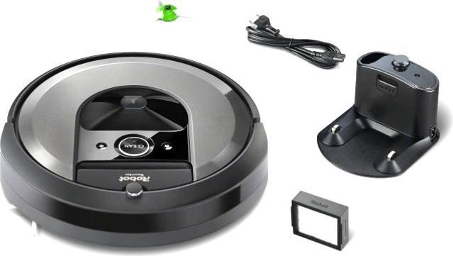 Image du produit iRobot Roomba i7 i7156 Aspirateur-robot, argenté (Robot vacuum)