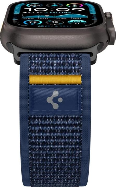 Image du produit Spigen Pasek Athlex Air do Apple Watch 6/7/8/9/10/SE/Ultra 1/Ultra 2 (44/45/46/49 mm) granatowy (Matières plastiques, Tissu)