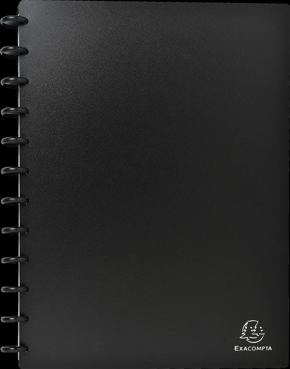 Immagine prodotto Exacompta Libro per biglietti da visita A4 per 192 biglietti da visita, nero (24,5 x 31 cm)