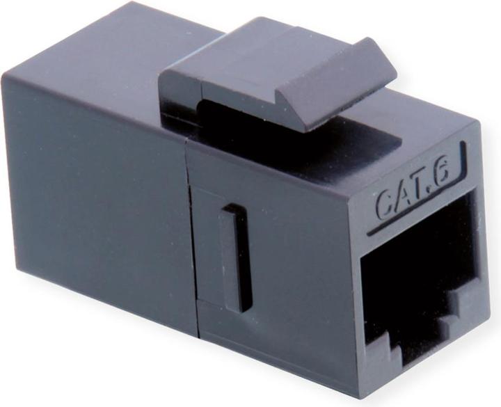 Value RJ-45 coupler, keystone, unshielded, Cat. 6 (Keystone module)