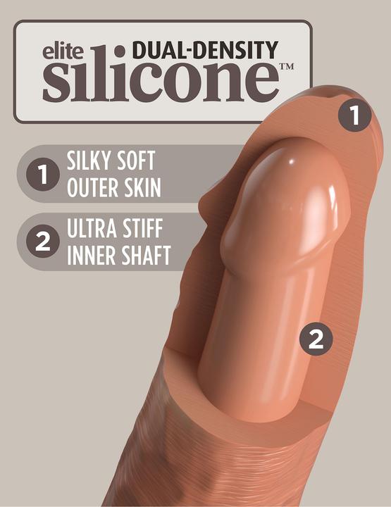 Actual product image Pipedream Vibro silicone dildo