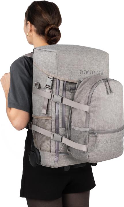 Immagine prodotto Normani Borsa da viaggio con zaino (5 l, Bagaglio a mano (fino a 50 litri))