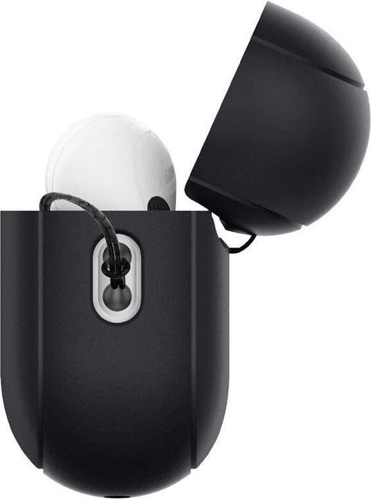 Produktbild Spigen SILICONE FIT STRAP Apple AIRPODS PRO 1 / 2 BLACK/PHANTOM GREEN (Kopfhörer Tasche)