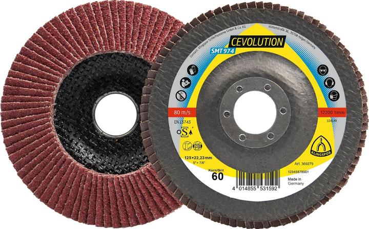 Immagine prodotto Klingspor SMT 974 Dischi lamellari Ceramico (40)