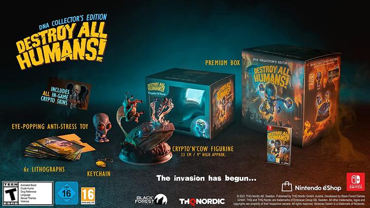 Image du produit THQ Destroy all Humans - DNA Collector's Edition (Switch, Switch Lite, Switch OLED, DE, FR, IT)