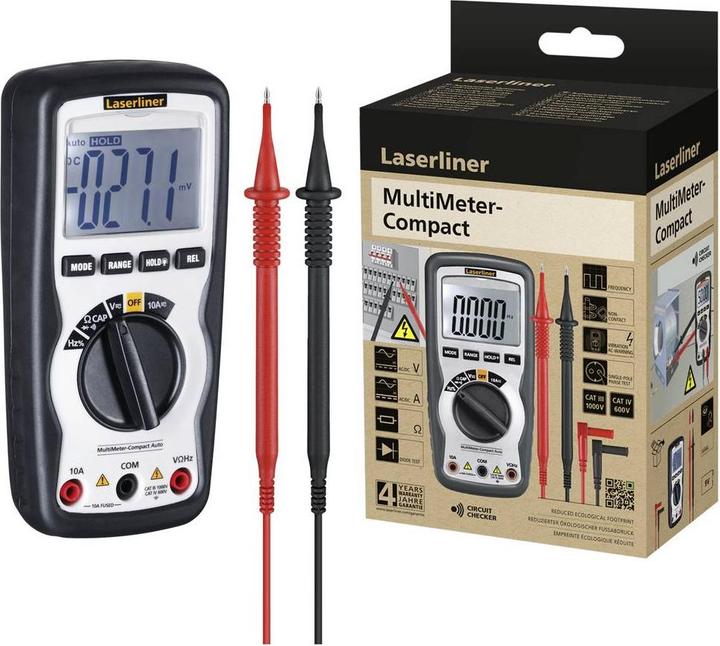 Image du produit Laserliner MultiMeter-Compact Hand-Multimeter