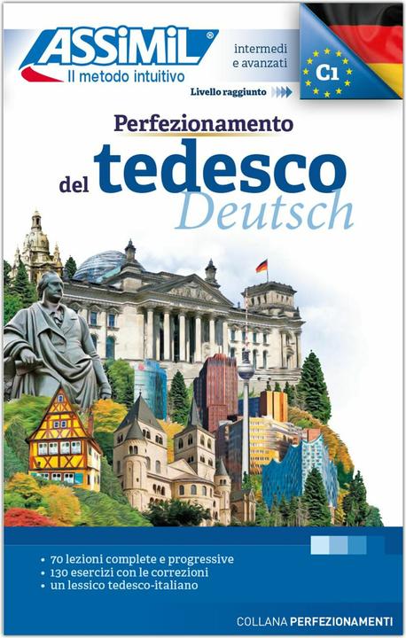 Immagine prodotto Perfezionamento del Tedesco - Deutschkurs in italienischer Sprache - Lehrbuch - Niveau B2-C1 (Tedesco, Italiano, Assimil Italia s.a.s., 2023)