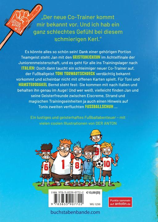 Produktbild Die Geisterkicker - Falsches Spiel und Eis am Stiel (Anton Riedel, Sonja Kaiblinger, Deutsch)