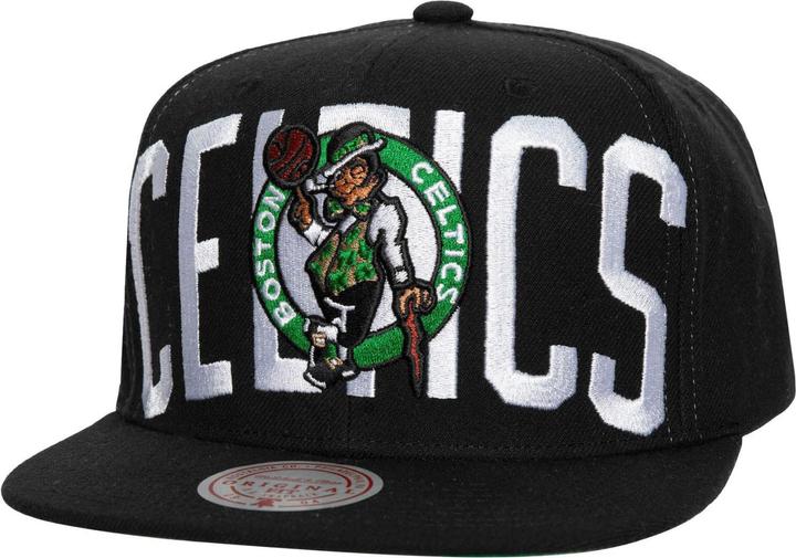 Mitchell & Ness Snapback Cap FULL FRONTAL Boston Celtics (One Size)