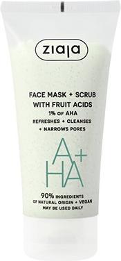 Ziaja Peeling mask with fruit acids (Face Mask + Scrub) 55 ml (55 ml)