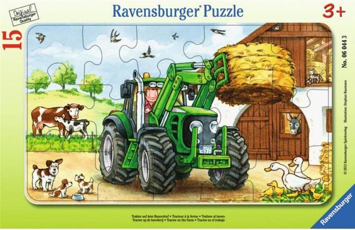 Ravensburger Tracteur à la ferme (15 pièces)