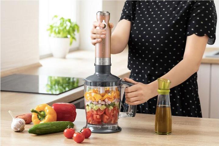 Actual product image Sencor Mixer Semi-automatic mixer 4in1 SHB 5606GD-EUE3 Power 1200W, Titanuim Quad