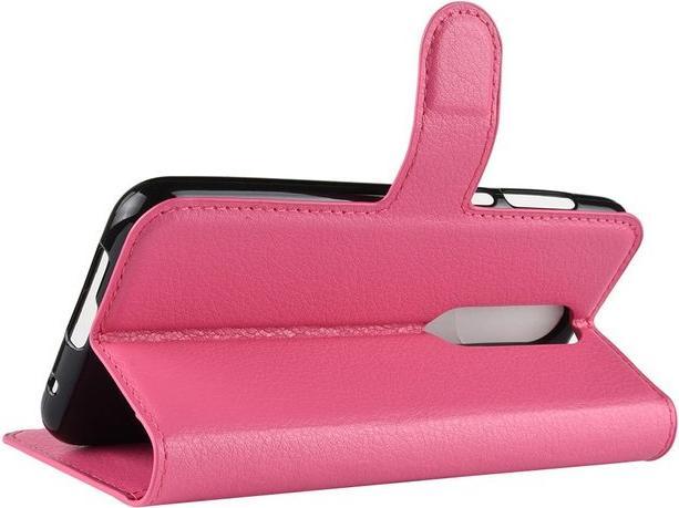 Actual product image MU Classic Litchi Leather Bookcover Series (Nokia 6.1 Plus)