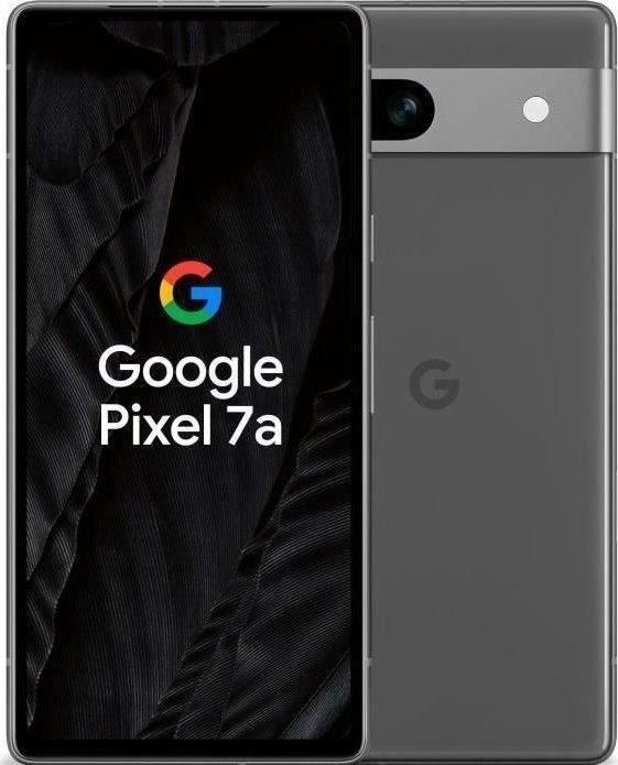 Produktbild Google Pixel 7a (128 GB, Charcoal, 6.10", SIM + eSIM, 64 Mpx, 5G)